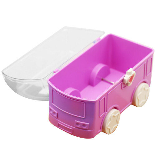 2Pcs de Carro com Transparente 1