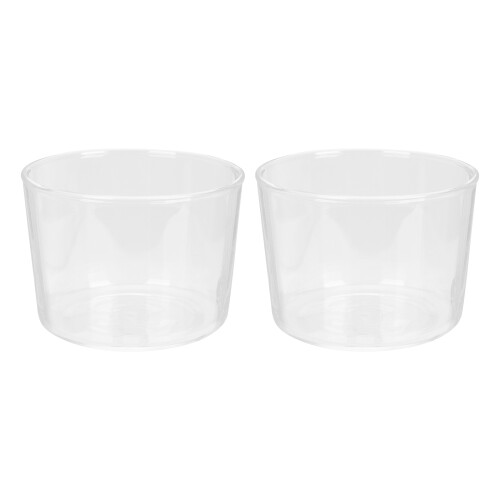 2Pcs Para Transparentes Para Iogurte