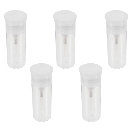 5 Unidades Frascos Removedor Esmalte Com Para Manicure