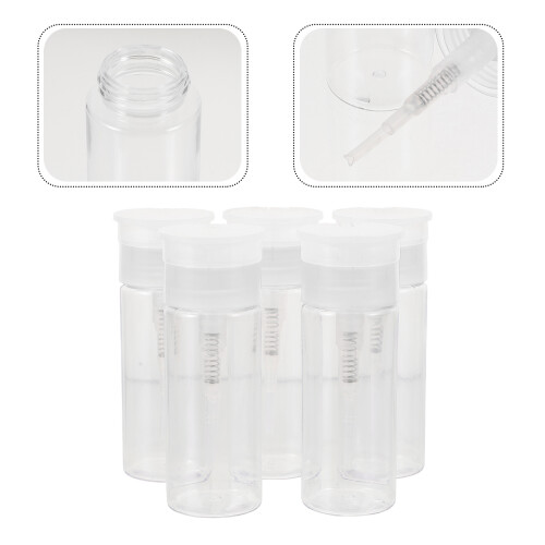 5 Unidades Frascos Removedor Esmalte Com Para Manicure 1