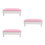 3Pcs Almofada Para De Manicure Couro Falso Para Casa E 8