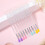 10 Stuks Siliconen Lippenborstels Met Doppen 10