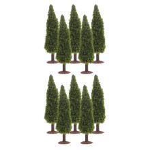 40 Unidades Miniatura Árbol De Pino Para De Arena