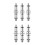 6 Unidades Adaptador De 1/4 A 3/8 Para Flash 6
