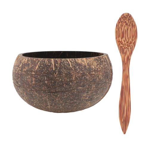 Conjunto De Tigela De Casca De Com Colher Para Cozinha E