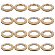 80 Stks Kunststof Gordijn Nanoschaal Romeinse Ring