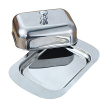 2 Pcs Tabuleiro De Aço Inoxidável Com Tampa Para