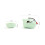 Conjunto De De Porcelana Com E 2 Xícaras 3