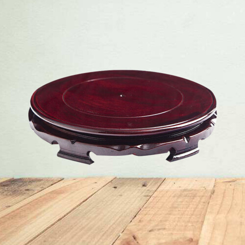 Redondo De Para , Suporte , 10Cm Marrom 2