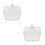 2Pcs De Para Açúcar Com Tampa De E Reabastecer 5