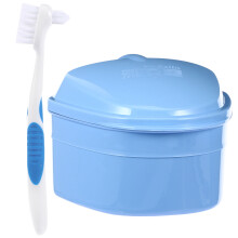 De Armazenamento Para Prótese Dentária Com Escova E
