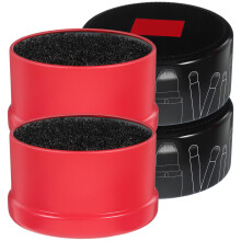 2Pcs De Para Pincéis De Maquiagem Almofadas Portáteis