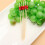 100 Stuks Stervormige Fruitprikkers Bamboe Rood 9
