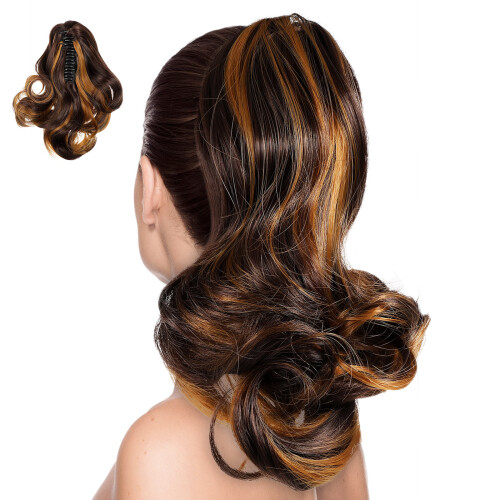 Ponytail Extension Claw Clip Largo Para Mujer