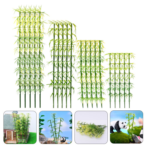 80 Unidades De Árboles De Bambú Artificial Para Decoración Hogar 2