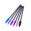 300Pcs Disposable Mascara Wands Assorted Color Eyelash Makeup Brushes 9