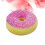 Pu Simulación Donut Pastel Artificial Pequeño 4