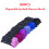 300Pcs Disposable Mascara Wands Assorted Color Eyelash Makeup Brushes 6