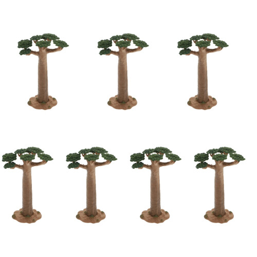7 Unidades Mini Árbol Decoración 2