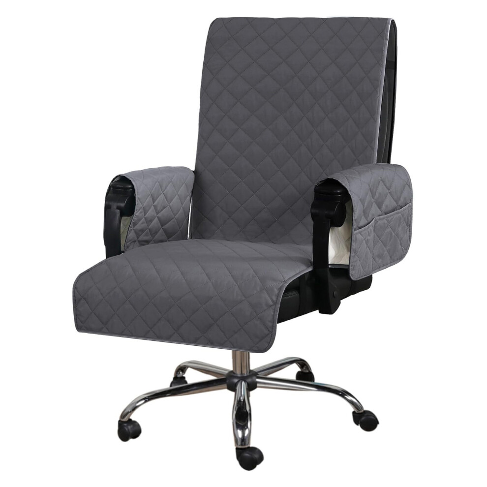 (grey) Non-Slip Sofa Throw Old Waterproof Sofa Cushion For TV Chair Armrest-image-OPC-PM89ZTH-NEW