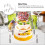 3Pcs Acrylic Clear Cake Stand Stackable Transparent Cupcake Display 8