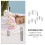 3Pcs Acrylic Clear Cake Stand Stackable Transparent Cupcake Display 7