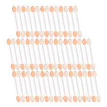 50 Unidades Pincel Descartable Para Ojos Aplicador Maquillaje