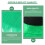 1Pc Decorative Clover Hat Green Fabric Beard Hat for Costume Parties 8