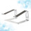Support Portable En Aluminium Ventilé Pour Ordinateur Argenté 10