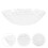 1Pc Transparent Serving Tray Candy Fruit Snack Holder 4