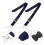 2Pcs Durable Blue Polyester Phone Hanging Strap for Phone Accessories 6