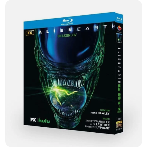 Alien: Earth Season 1 (2025): 1-Disc 1080P BD All Region New Box Set Sealed