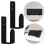 1Set Acrylic Wall Keyboard Holder Rack Black for Desk Space Storage 6