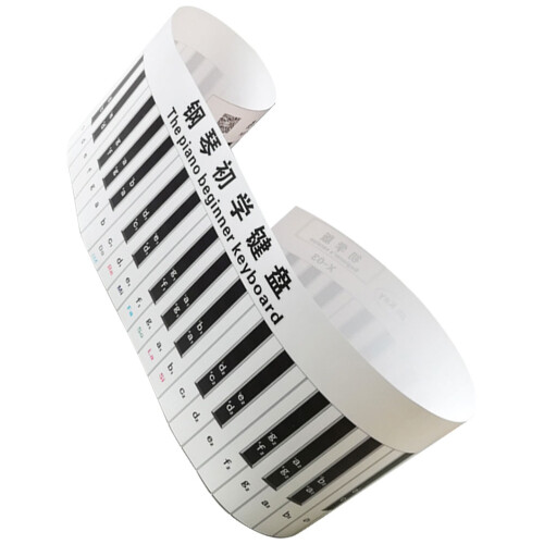 Simulation Piano 3D Clavier Pour Débutant Guide D'apprentissage