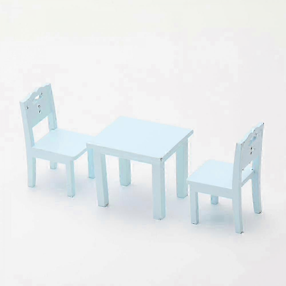 Kids table and chairs set for play - 3Pcs role play furniture