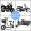 thick warm motorcycle gloves handlebar windproof 2