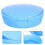 2Pcs Lightweight Sky-Blue Retainer Cleaning Case Portable Plastic Box 11