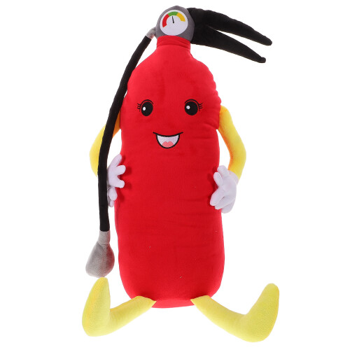 Peluche Extincteur Jouet Doux Coussin Simulation
