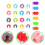 22 Pezzi Marcatori Per Vino In Silicone Con Design Traforato 6