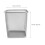 Rectangular Trash Basket Metal Can Household Waste Paper Garbage 2
