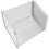 Rectangular Trash Basket Metal Can Household Waste Paper Garbage 6