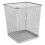 Rectangular Trash Basket Metal Can Household Waste Paper Garbage 11