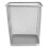 Rectangular Trash Basket Metal Can Household Waste Paper Garbage 7