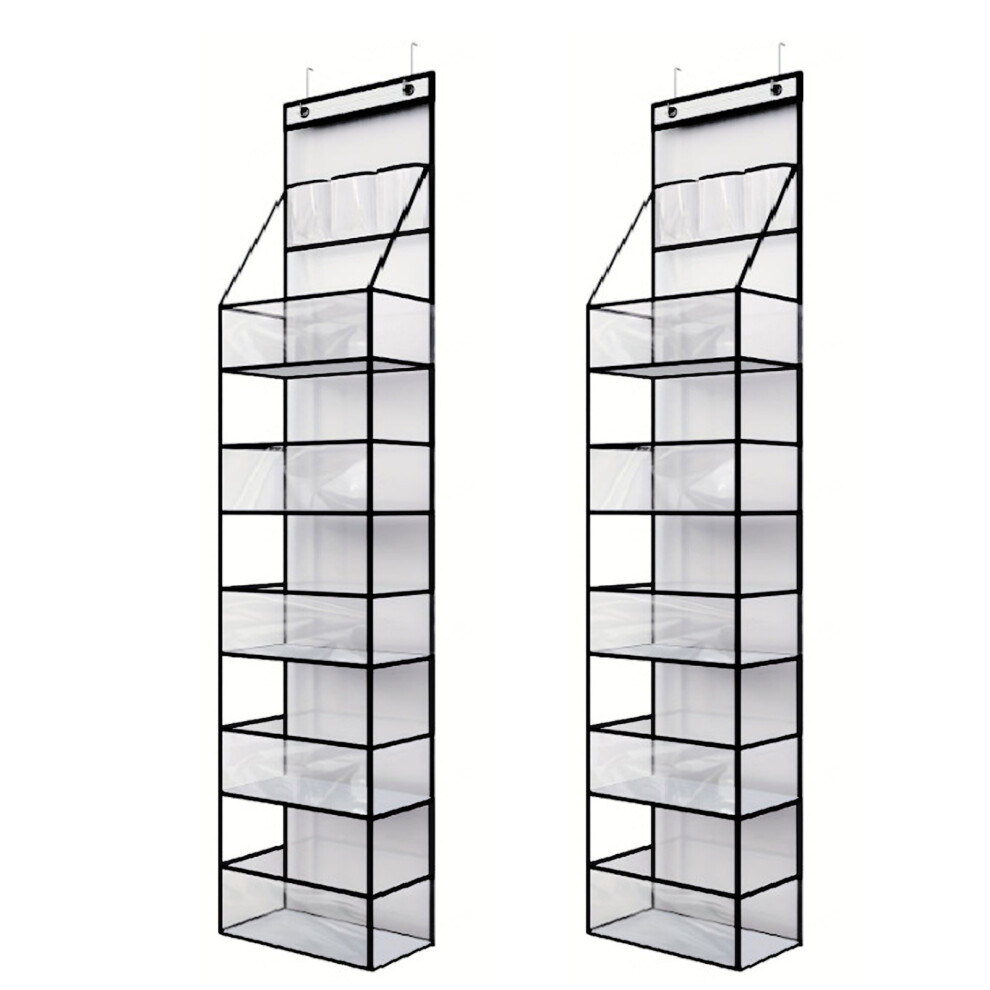 (Black, 30x15x125cm) 2pack/lot Practical Under Bed Storage Bag For Shoes And Clothes-image-OPC-PM8BXM9-NEW