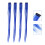 10 Pezzi Extension Scuro Con Clip Pettine Lunghe 11