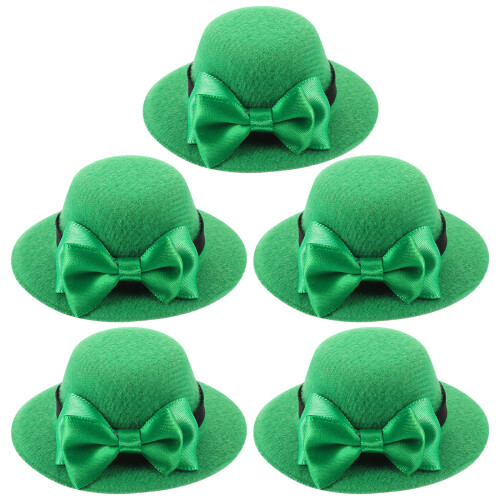 5 Pezzi Decorazioni Cappello Per Vino San Patrizio
