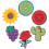 12 Pezzi Tappi Per Cannucce In Silicone A Forma Frutta E Fiore 1