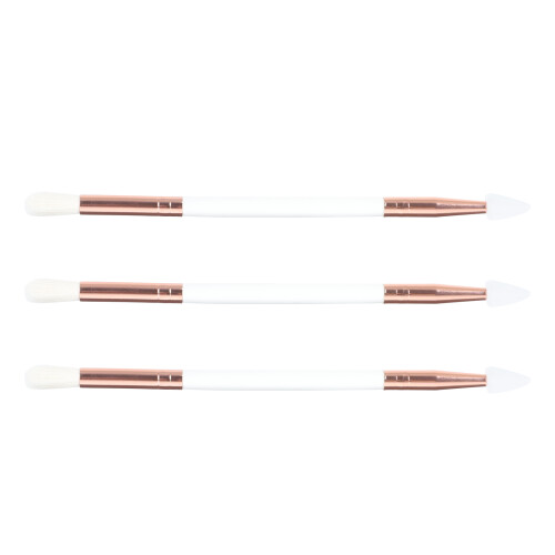 3 Pezzi Ombretto Punta In Silicone