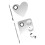 2 Set Palette Con Spatole In Acciaio Per Nail Art 7