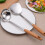 Asian Soup Spoons Kitchen Utensils Home Restaurant Use 1pack 6